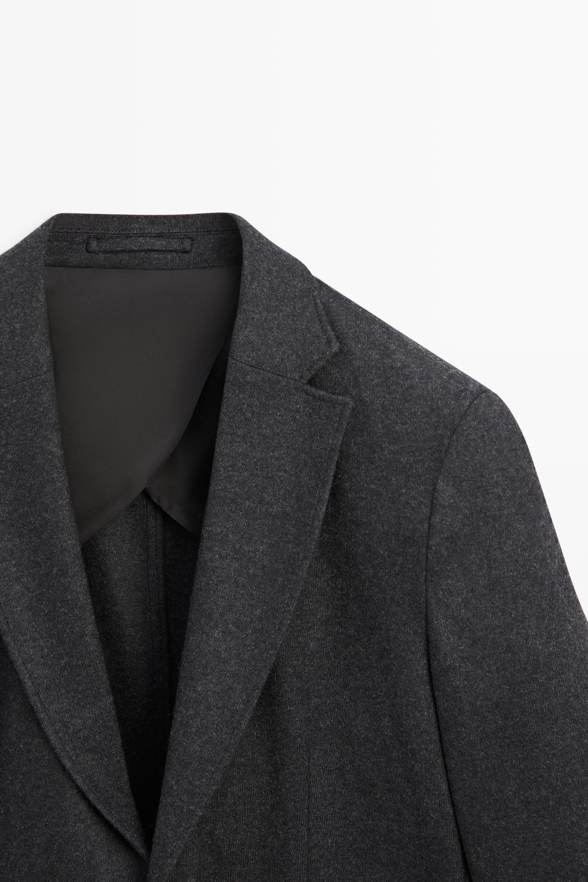 100% wool total look blazer
